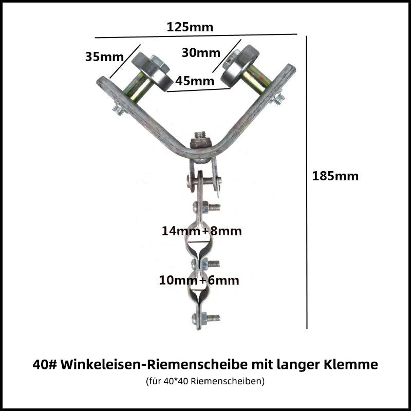 🔥Winkeleisenbahn Aufhängerolle🔥