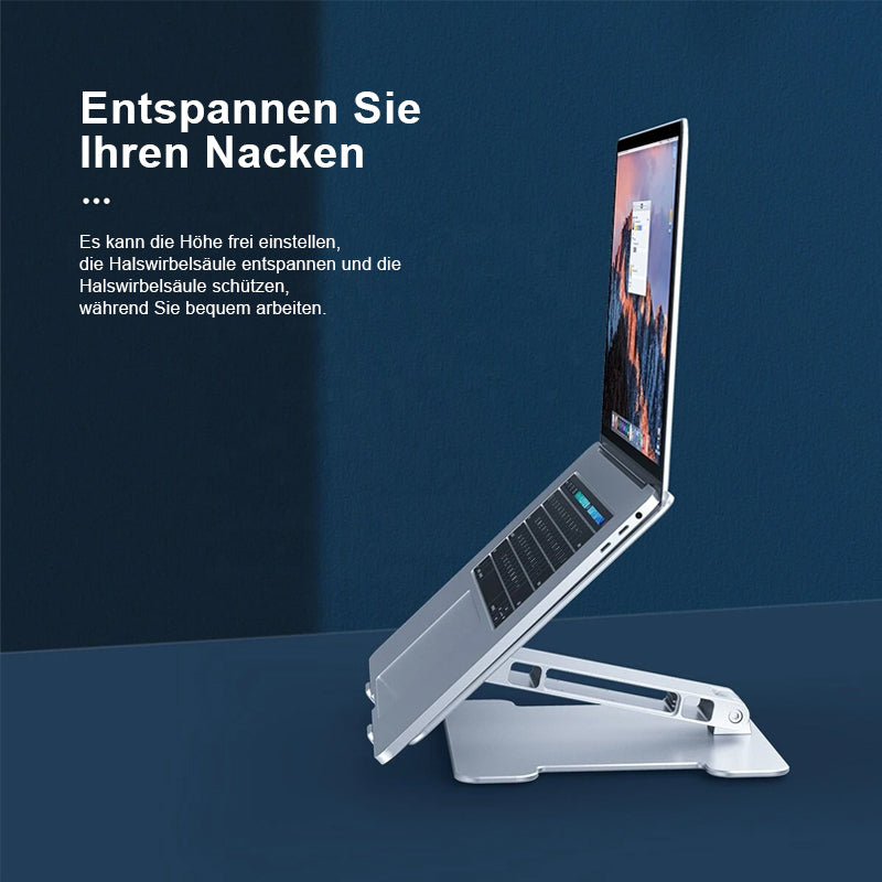 Faltbarer und tragbare Laptophalterung aus Aluminiumlegierung
