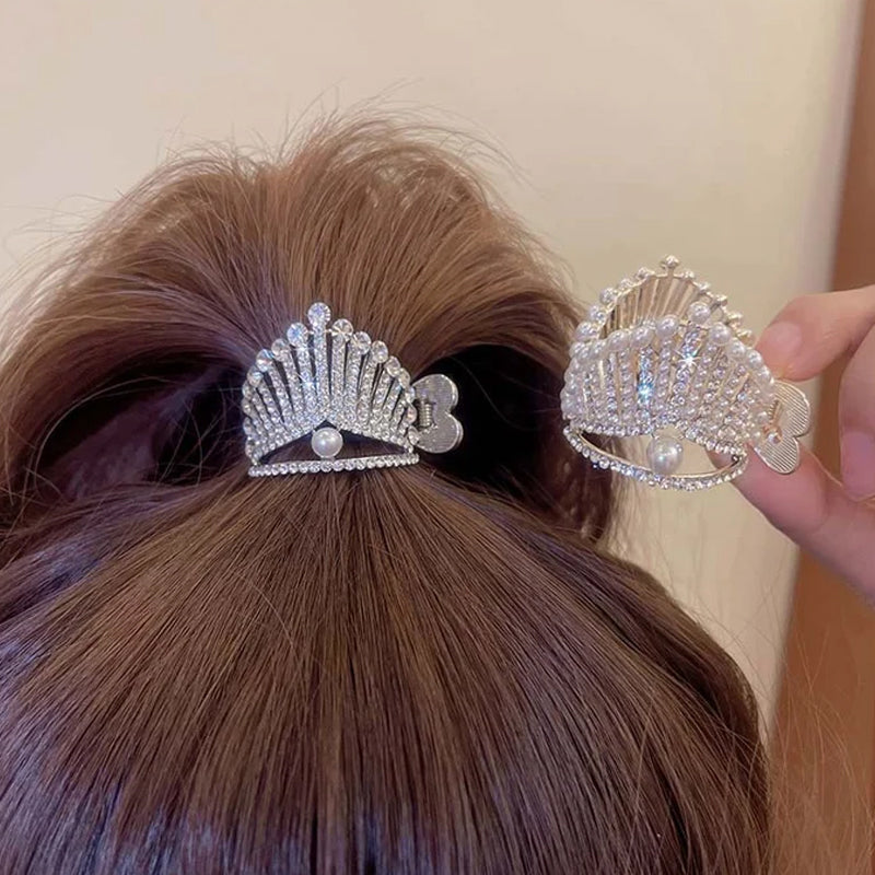 Elegante Kronen Haarnadel