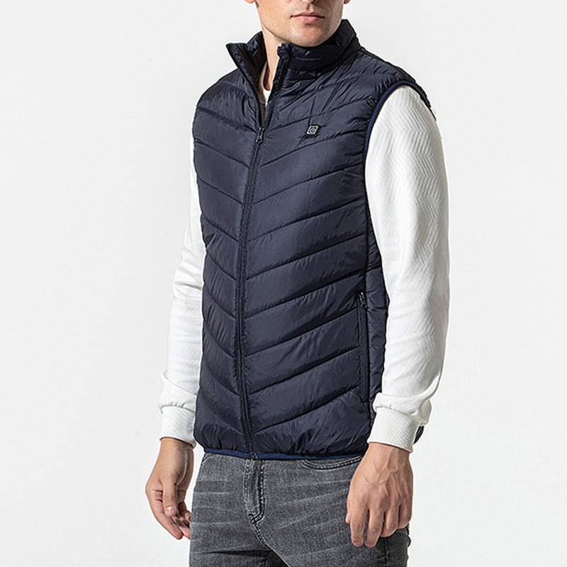 Gilet chauffant unisexe