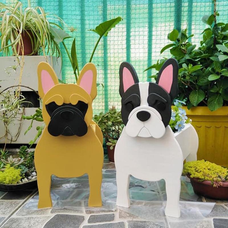 Süßer Corgi Blumentopf