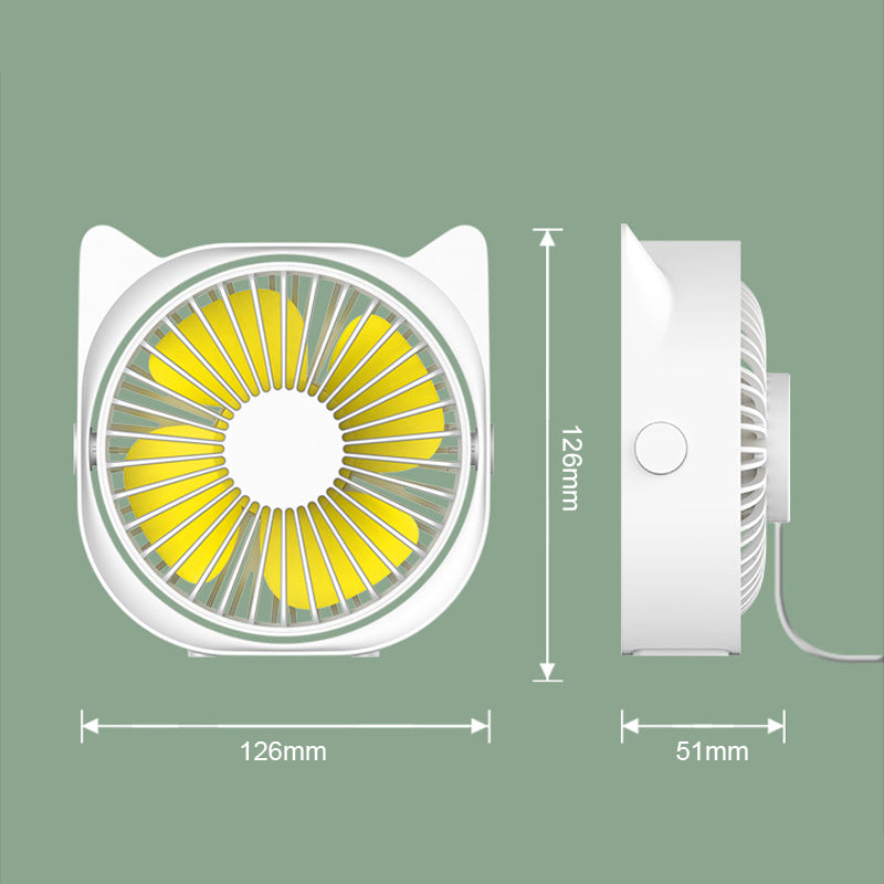 Kreativer mini niedlicher USB kleiner elektrischer Ventilator