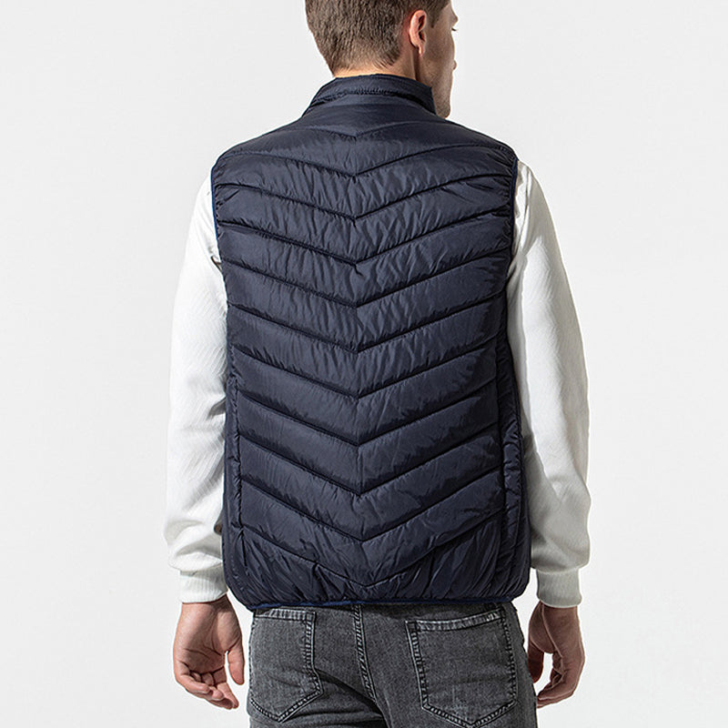 Gilet chauffant unisexe