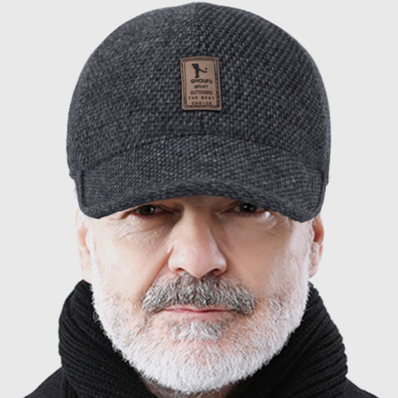 Winterwarme Snapback-Kappe