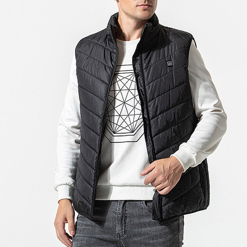 Gilet chauffant unisexe