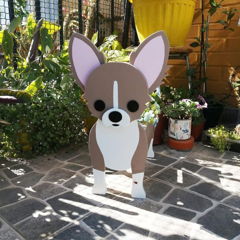 Süßer Corgi Blumentopf