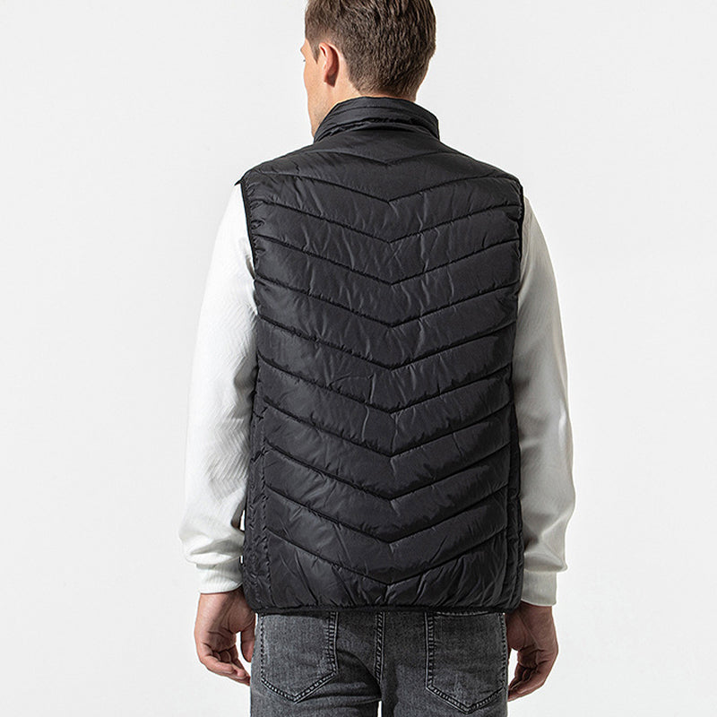 Gilet chauffant unisexe