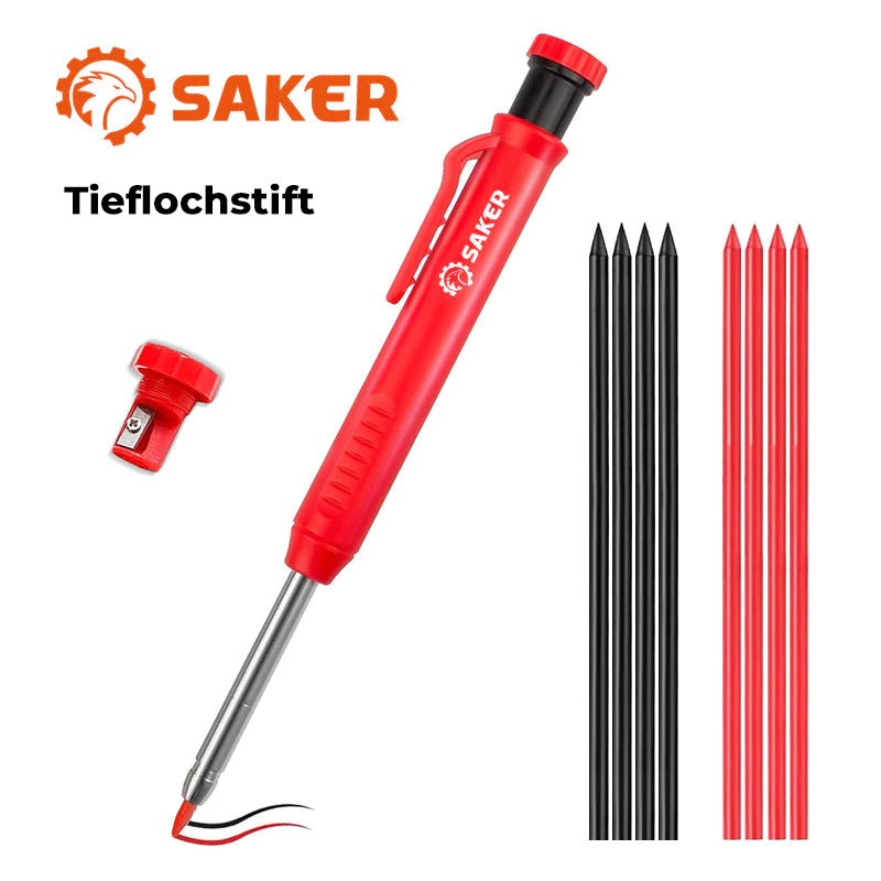 Tiefe Löcher Bleistift