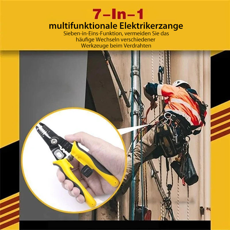 7 in 1 multifunktionale Elektrikerzange