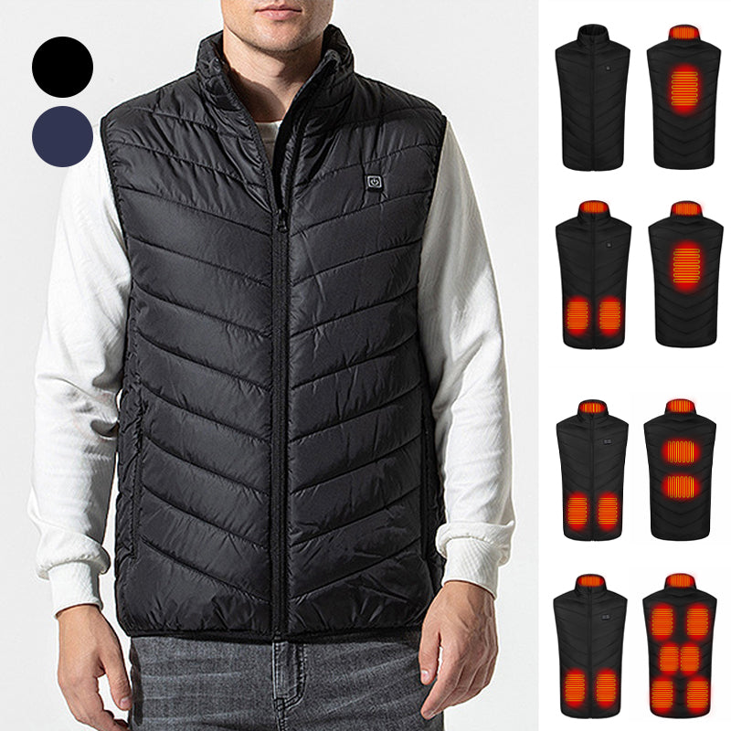 Gilet chauffant unisexe