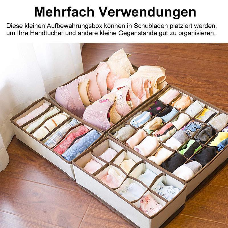 Faltbarer Kleiderschrank Unterwäsche Organizer (4 Stk im Set)