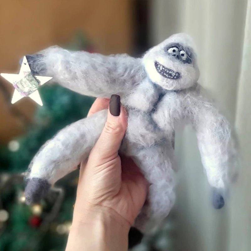 Weihnachtsbaumspitze 🎄Abscheulicher Schneemann⛄