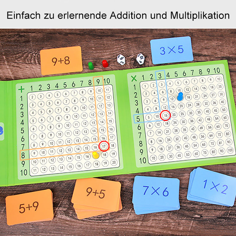 Magnetisches 2-in-1 Multiplikations- und Additions-Lernspielzeug für Kinder