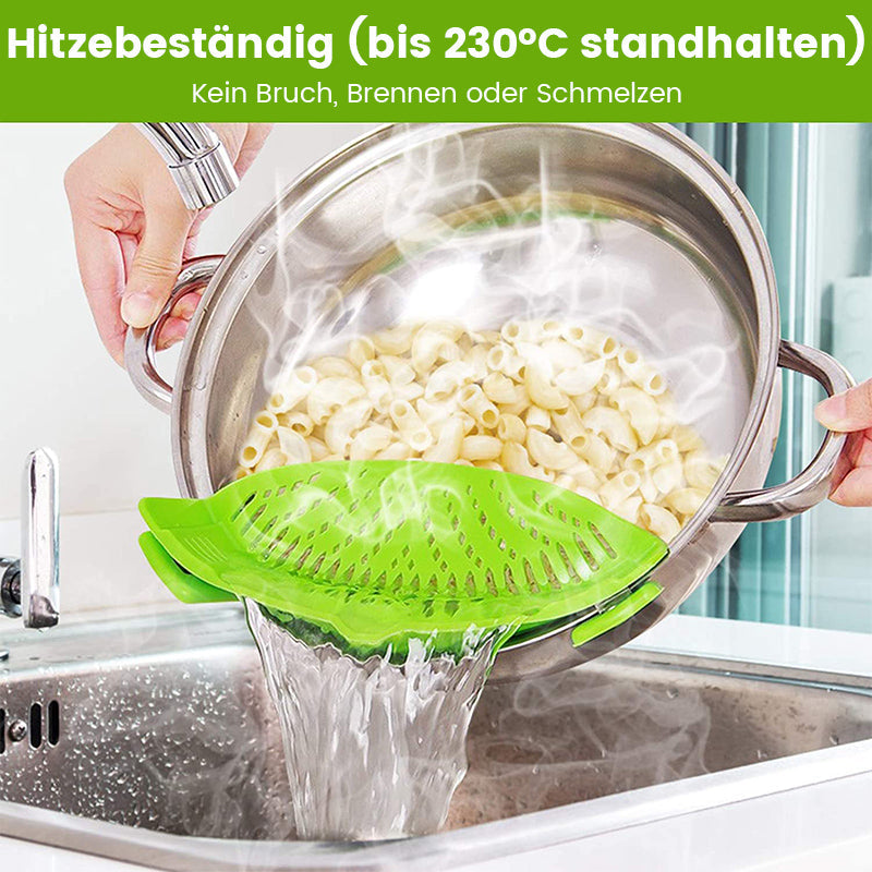 Silikon-Clipsieb Für Töpfe & Schüsseln