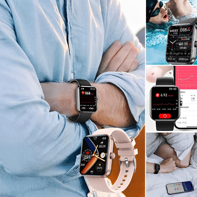Intelligentes Armband zur Herzfrequenz- und Blutdrucküberwachung