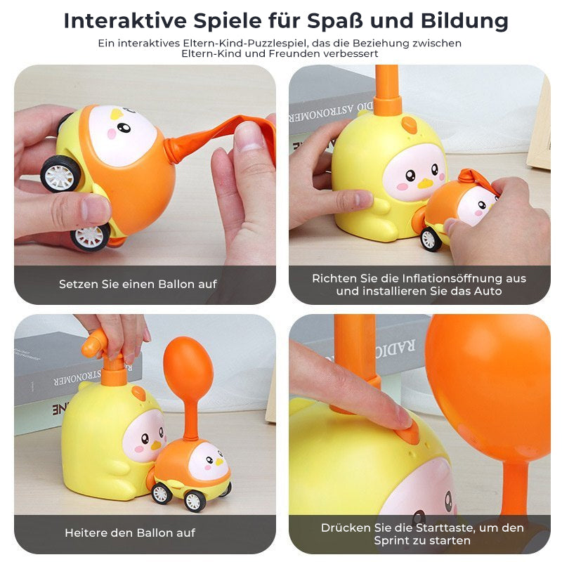 Ballonantrieb Auto Spielzeug
