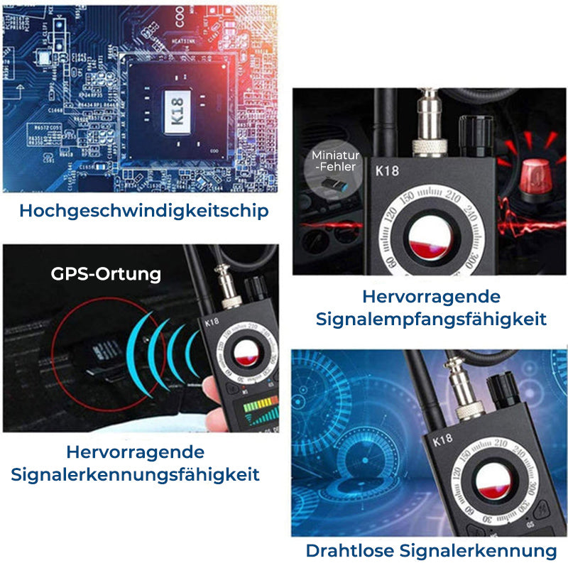Versteckter Kamera-Detektor