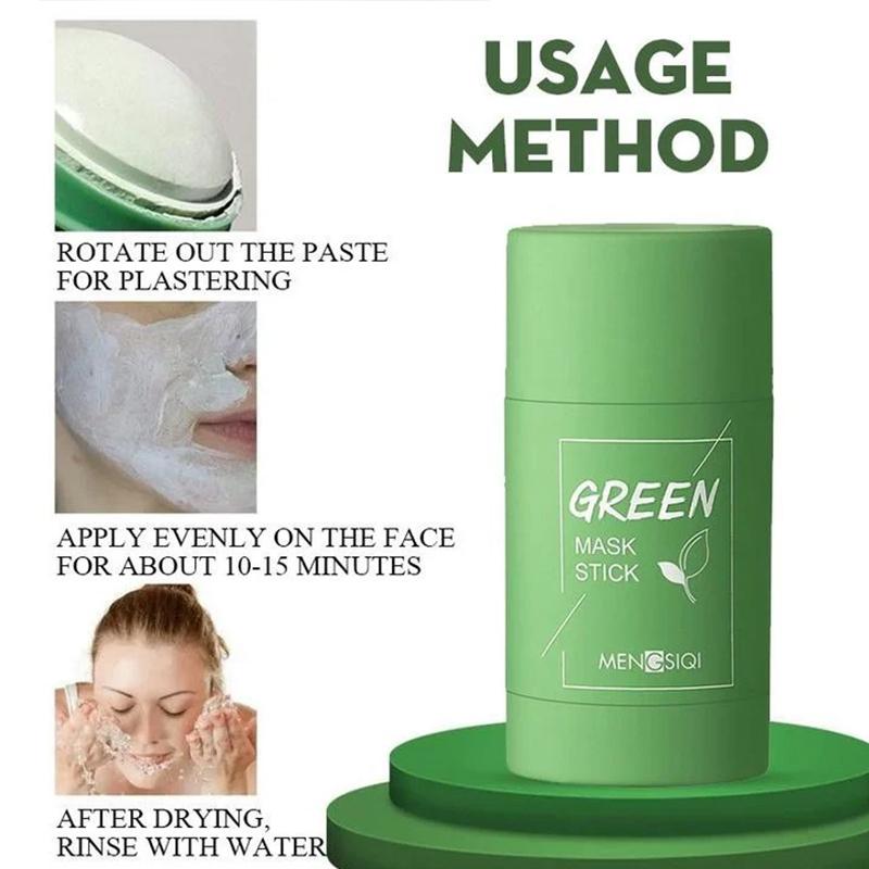 Porenlose Tiefenreinigungs-Grüntee-Maske