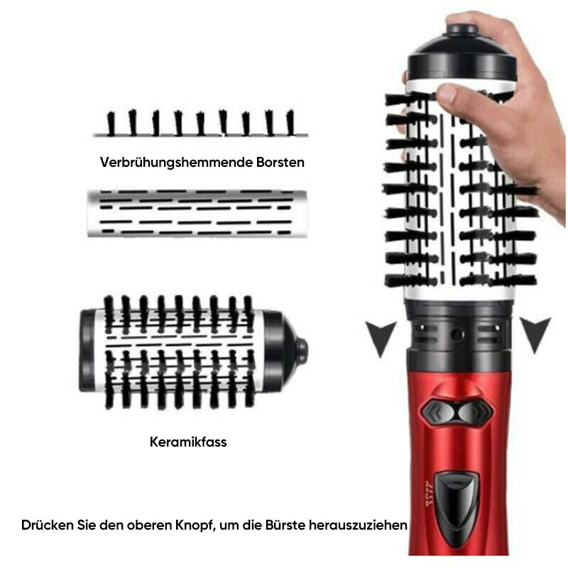 3-in-1-Heißluftstyler und rotierender Haartrockner