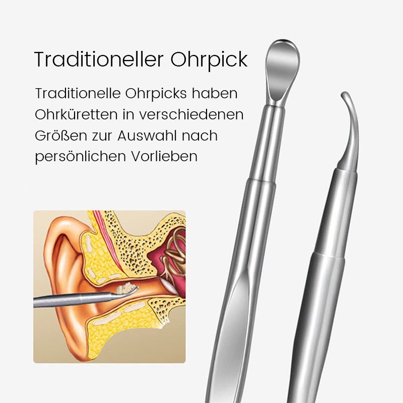 Stehaufe™  Innovatives Ohrenschmalz-Reinigungswerkzeug（1 Set)