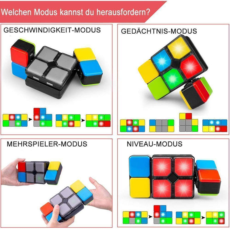 Der elektronische Musik-Zauberwürfel---Puzzle-Spiel für Kinder und Erwachsene