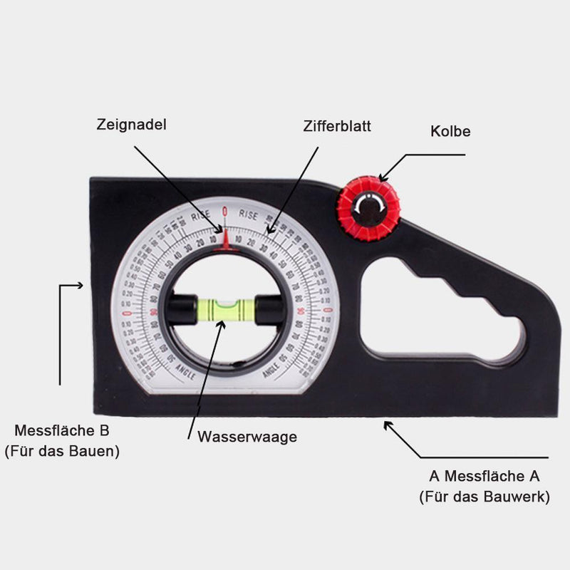 Winkelmessgerät, Praktisch und professionell