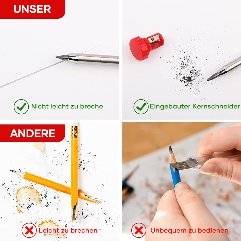 Tiefe Löcher Bleistift