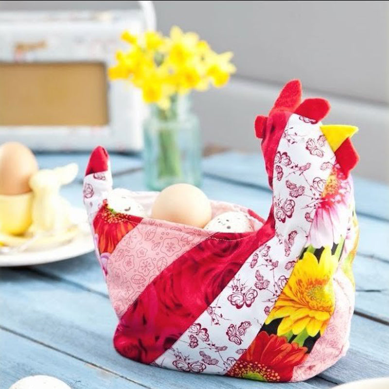 DIY süßes Eierkorb Vorlagen Set