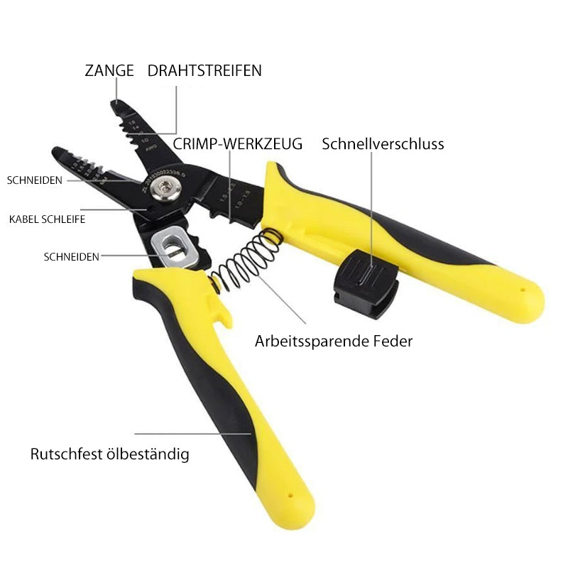 7 in 1 multifunktionale Elektrikerzange