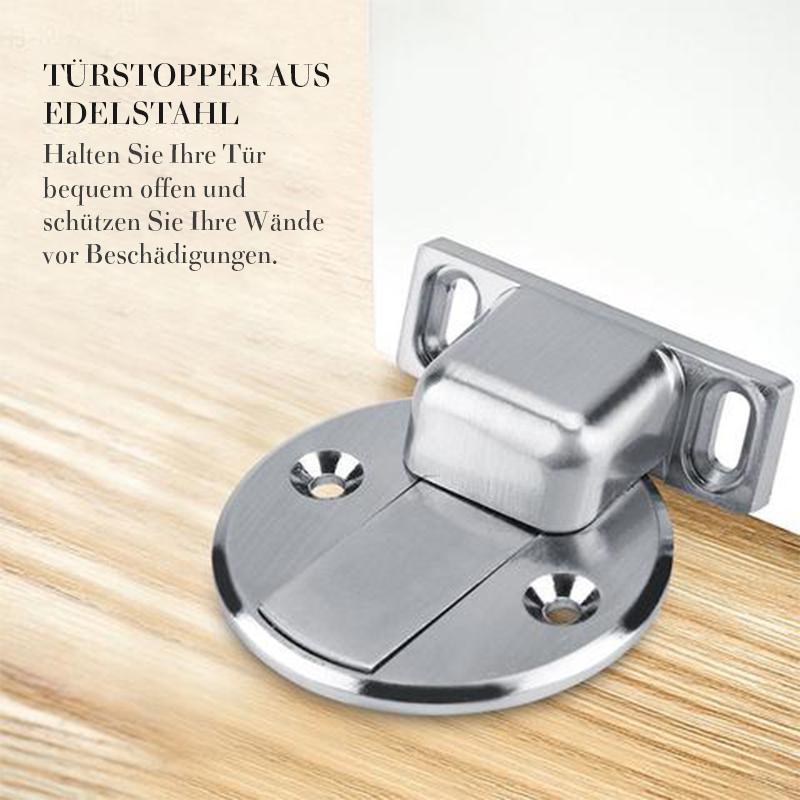 Unsichtbarer magnetischer Türstopper aus Edelstahl