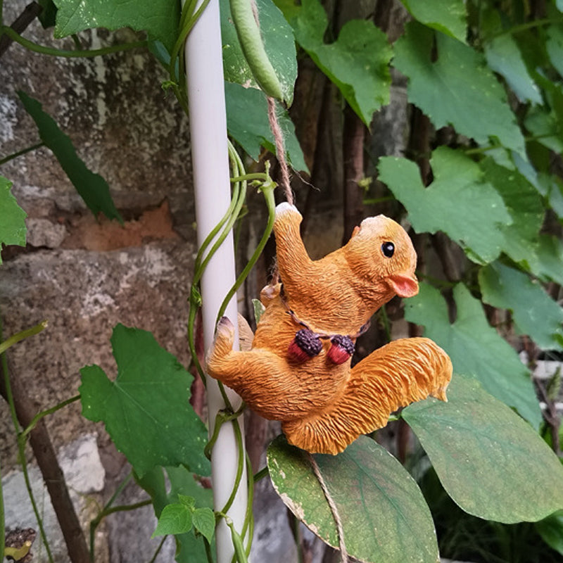 Kletternde Gartentiere