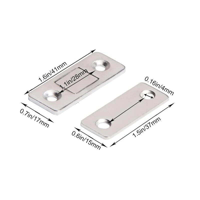 Magnetischer Türschließer ohne Locher