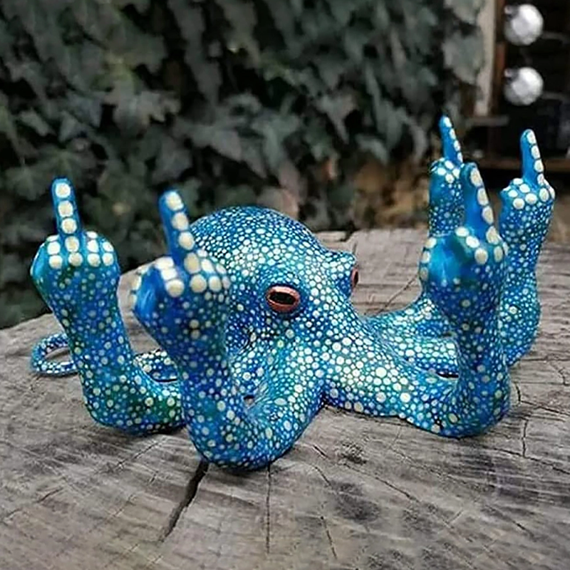 Oktopus-Ornament
