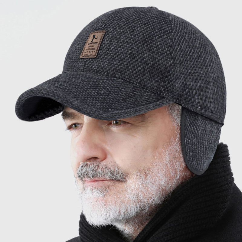 Winterwarme Snapback-Kappe