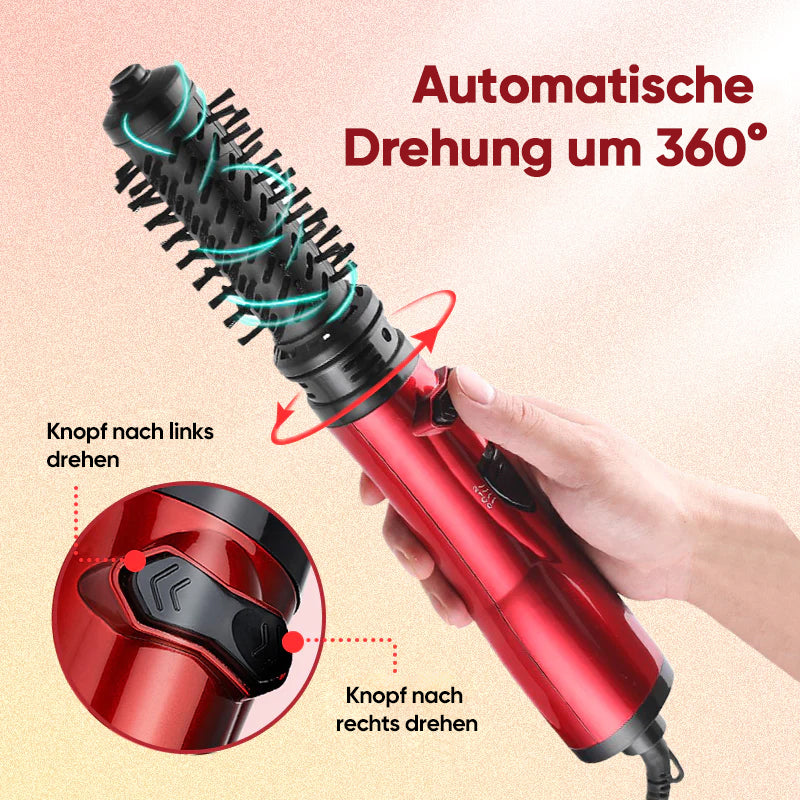 3-in-1-Heißluftstyler und rotierender Haartrockner