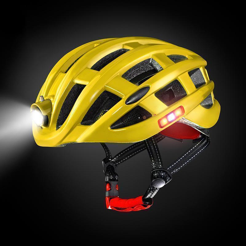 Erwachsenen Fahrradhelm mit Licht