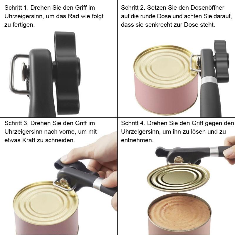Sicherer Schnitt Dosenöffner