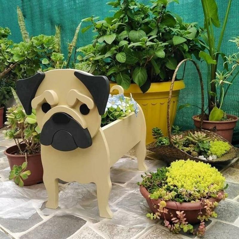 Süßer Corgi Blumentopf