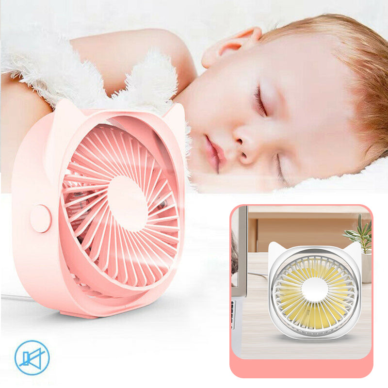 Kreativer mini niedlicher USB kleiner elektrischer Ventilator