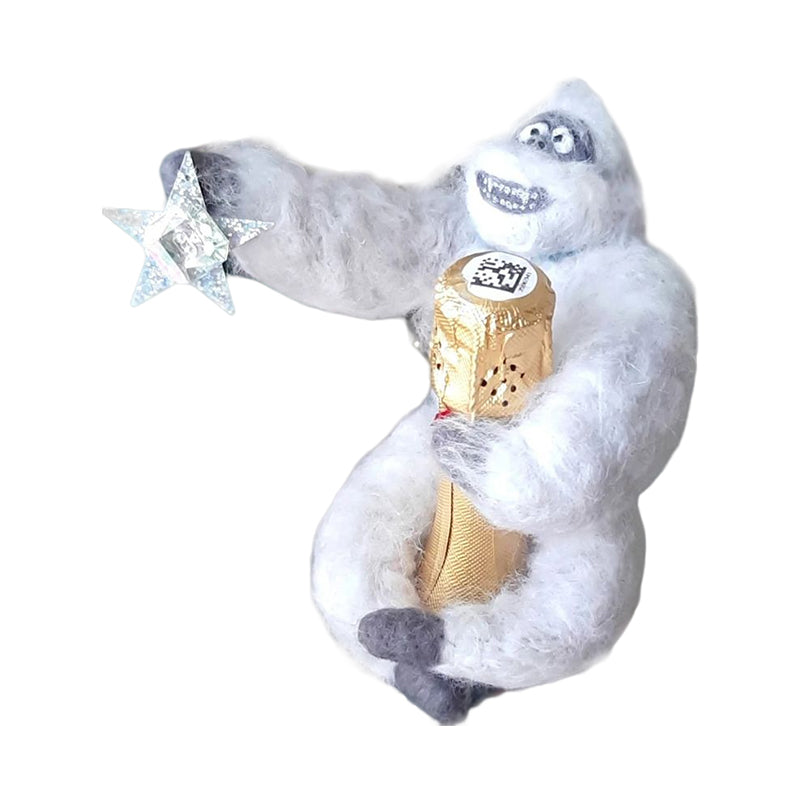 Weihnachtsbaumspitze 🎄Abscheulicher Schneemann⛄