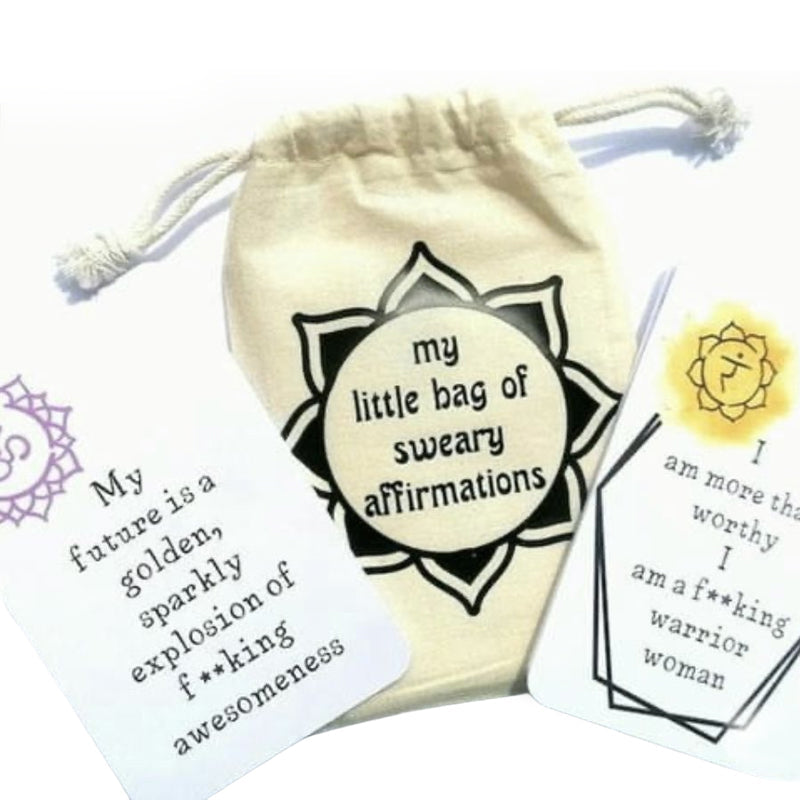 Lustiges Affirmationskarten Geschenk