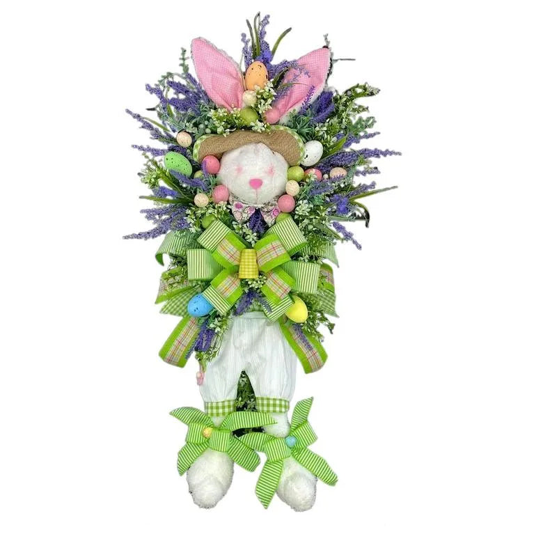 Vorverkauf>>Osterhasen-bunter Kranz