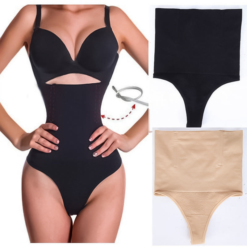 Bauchkontrollierender Shapewear-Tanga