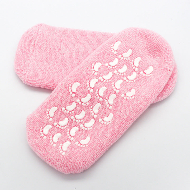 Feuchtigkeitsspendende Gel-Futter Socken für die Fußpflege