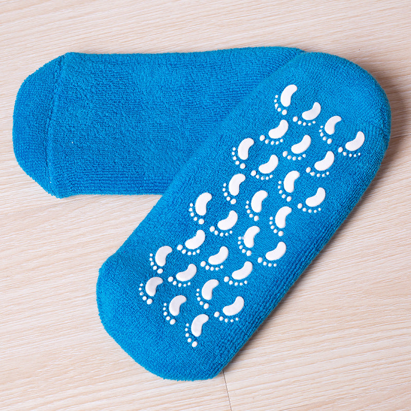 Feuchtigkeitsspendende Gel-Futter Socken für die Fußpflege